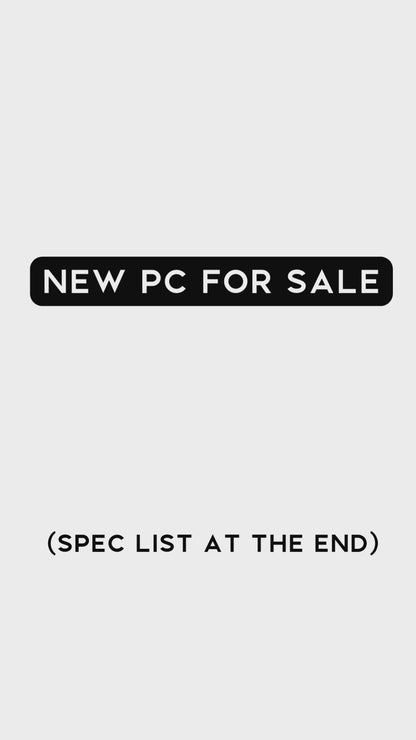 All White GeForce RTX 4060 Dual OC Computer (1699.99$ CAD)